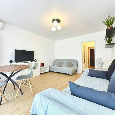 50 Des Plages Jolie Centre Juan Les Pins דירה